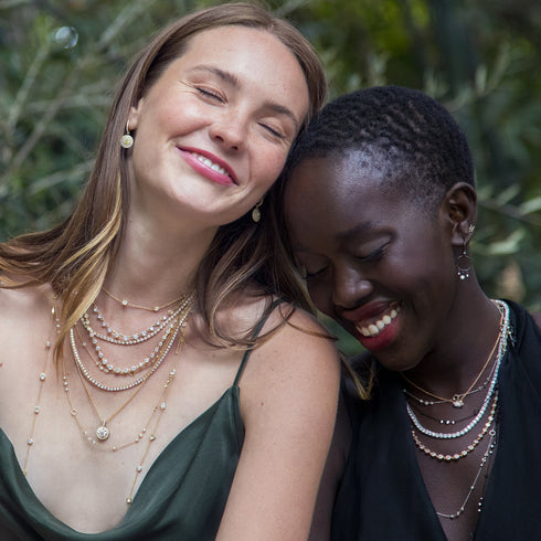 a sweet alternate earring for either wardrobe<br>shop the look > kindred spirits <span class='visuallyhidden'>Call, text 323-404-2959 for shopping help.</span>